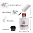 thumbnail image 6 of Makartt 2pcs Nail Art Foil Gel Glue with 20 Colorful Holographic Flower Print Nail Foil Sheets Kit Nail Transfer Stickers Foil Adhesive, 6 of 7