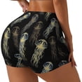 thumbnail image 3 of Athletic Shorts for Women, Jellyfish Seam Womens Shorts High Waisted Sport Running Workout Gym, 3 of 8