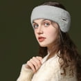 thumbnail image 3 of Aellinatey Ear Warmth Headband Thermal Headband Ear Head Wrap Muff Cold Weather Headband, 3 of 21