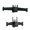 Black, variant on Yihuala TRX4M Rear Housing CNC-Aluminum Alloy Accessories Fit for 1/18 Crawler Car-Traxxas Defender Bronco-Upgrade Parts