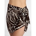 thumbnail image 4 of Time and Tru Women's and Women's Plus Mini Sarong Coverup with Ring Buckle, Sizes S/M-1X/2X, 4 of 5