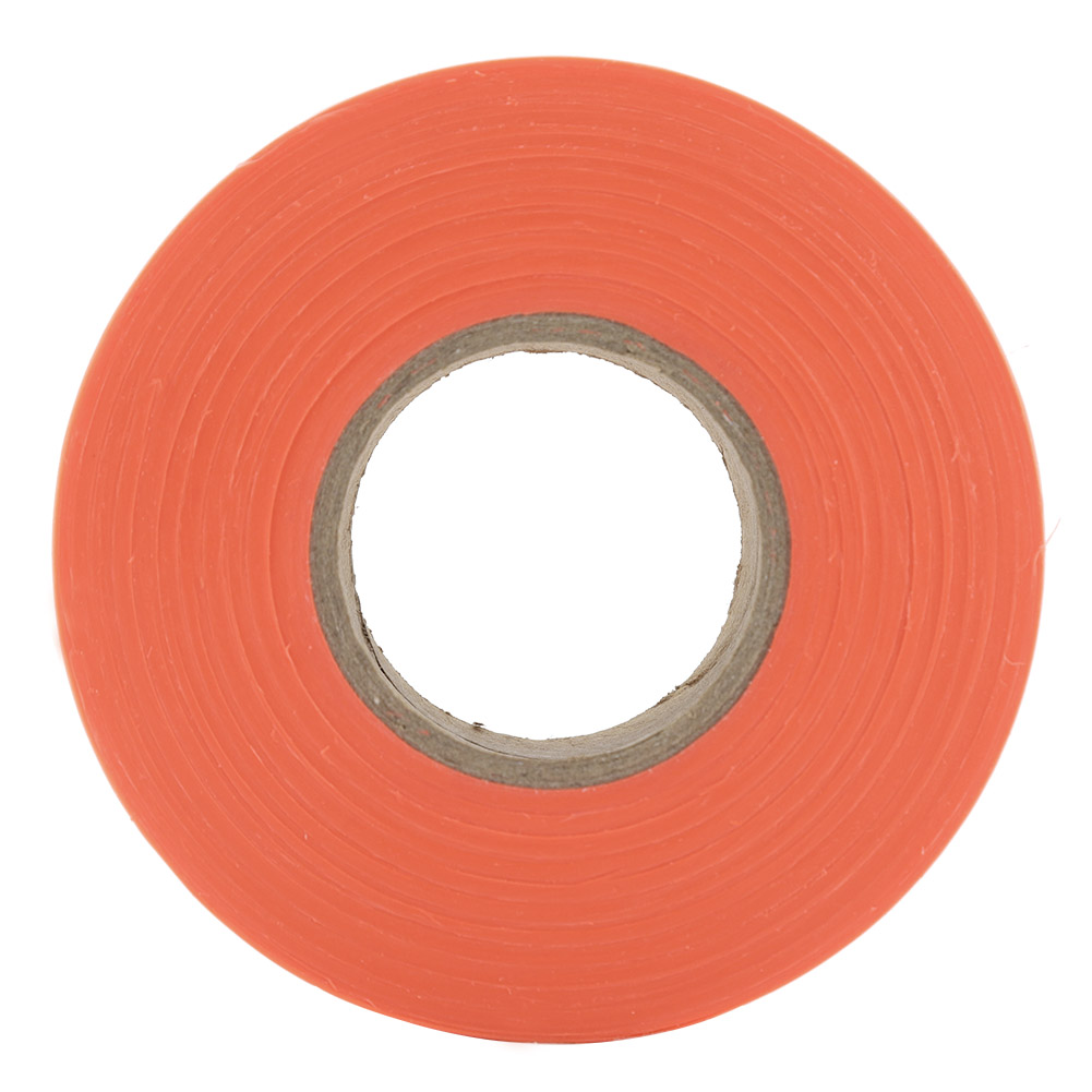 X1 Tools Neon Orange Flagging Tape - 200ft X 1in High Visibility Marking Ribbon