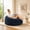 Blue, variant on Sanae 6FT Round Glitter Fluffy Bean Bag Chair, Memory Foam, Washable Zipper Cover Vacuum Pack Furniture Living Room Bedroom Gaming Green