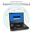 thumbnail image 3 of 9.8 Inch Portable Home Car DVD Player Rotatable VCD CD Game TV Player Radio Adapter Support FM Radio Receiving ,Easy to Install, 3 of 6