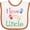 White and Orange, variant on Inktastic I Love My Uncle Childs Boys or Girls Baby Bib