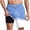 (New1)Sky Blue, variant on Thousandth Men's Swim Trunks with Compression Liner Casual Drawstring Quick Dry Shorts Classic Fit Tropical Beach Print Board Shorts Bathing Suits for Surfing