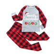 thumbnail image 2 of Pyjamas de Noël Assortis pour la Famille, Pyjamas de Noël pour Enfants, Imprimé de Noël 2024, Pull à Manches Longues Décontracté, Col Rond, Chandail à Capuchon pour Enfants, Pyjamas de Noël pour Famille, Taille Enfant : 2Y, 2 of 4