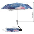 thumbnail image 3 of Ufo on Sky Compact Sun Umbrella Windproof Travel Umbrellas for Rain Strong Portable UV Protection, 3 of 8