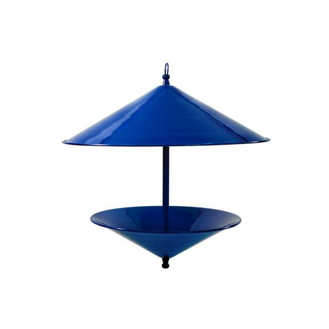 ACHLA Designs BF-03FB Mangeoire à Oiseaux Trulli 14.5 Po, Bleu Français