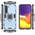 thumbnail image 5 of ELEHOLD Heavy Duty Case for Samsung Galaxy S23,Armor Rugged Protective Magnetic Metal Ring Holder Kickstand Function Shockproof Anti-Scratch Non-Slip Slim Case,Blue, 5 of 6