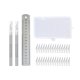 thumbnail image 2 of Juego de cuchillos de precisión para manualidade 32 piezas con caja de almacenamiento, cuchillos afidos profesionales para , álbu Soledad Graver para manualidades de papel, 2 of 10