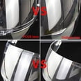thumbnail image 2 of tredstone Helmet Lens Motorcycle Full Face Windproof Transparent Glasses Protection Shield Driving Accessories Replacement for FF-353 328 Clear red, 2 of 9