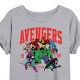 thumbnail image 3 of Marvel The Avengers - Collegiate - Women's Oversized Graphic T-Shirt, 3 of 5