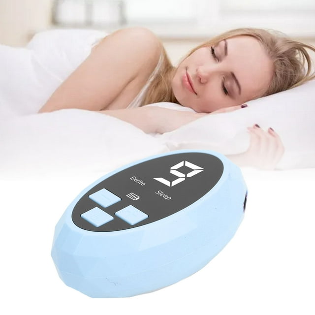 Aide au Sommeil Portatif, Charge LED Intelligente Réduction du Stress Soulagement de l'Insomnie Instrument de Sommeil Portable, Léger, Design avec Poignée, pour Maison, Exercice, Marche
