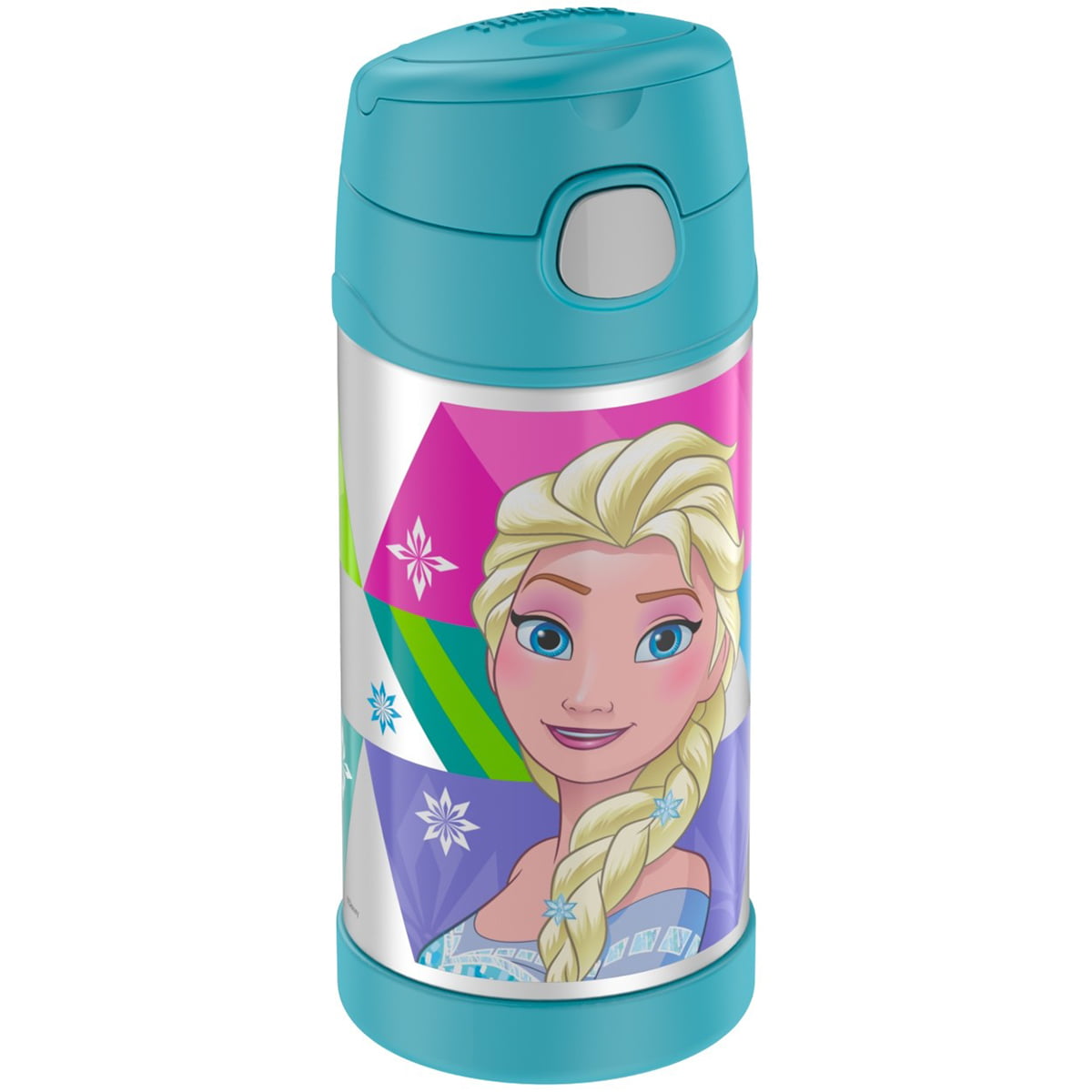 Disney Frozen Thermos 12 oz/355 ml Cold Liquid Funtainer Blue New with Tags