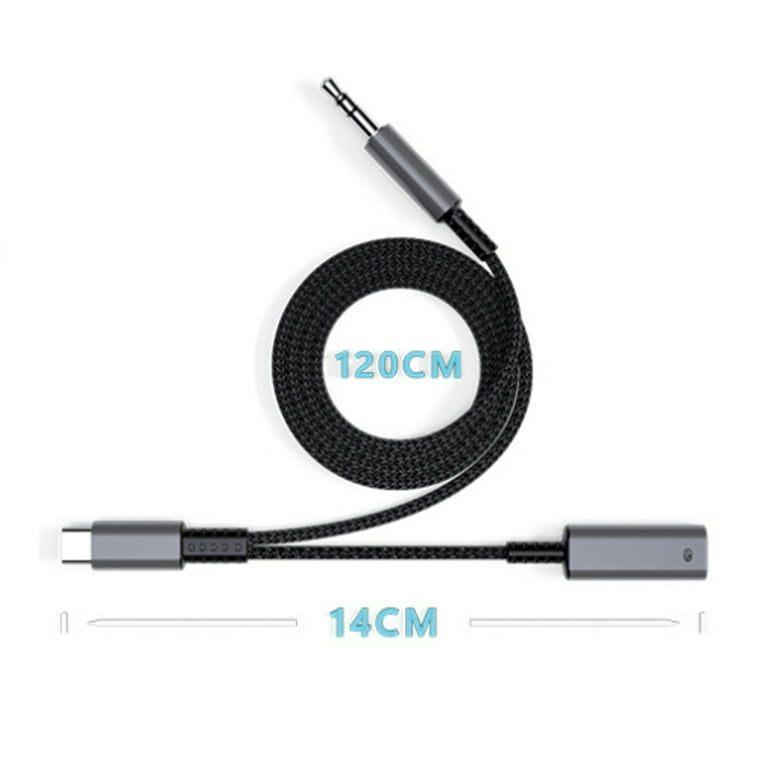 UGREEN Câble USB C Jack 3.5mm Adaptateur Jack Audio Voiture Auxiliare