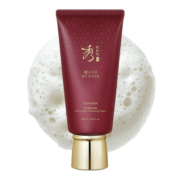 Espuma limpiadora Sooryehan Hyobidam fermentada, 160 ml, coreana