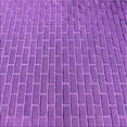 thumbnail image 1 of Ahgly Company Indoor Square Patterned Heliotrope Purple Area Rugs, 5' Square, 1 of 6