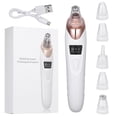 thumbnail image 2 of Microdermabrasion 5-in-1 Portable Electric Blackhead Suction Device Blackhead Remover with 5 Probes Household Face Pore Cleaner Cosmetic Instrument with LCD Display, 2 of 7