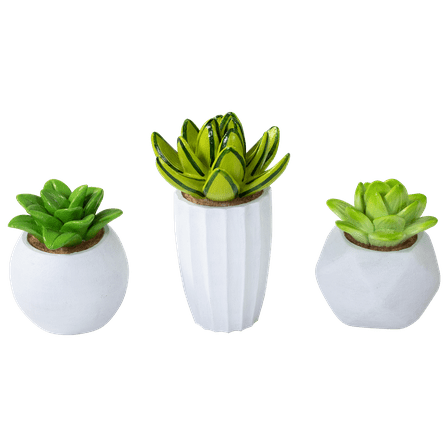 Succulent Decor Aquarium Resin Decorations for Fish Tanks - Size Small - Selection Will Vary