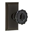 thumbnail image 7 of Nostalgic Warehouse Stucrb_Sd_Nk Studio Solid Brass Rose Single Dummy Door Knob - Nickel, 7 of 7