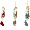 thumbnail image 5 of Northlight Angel Doll with Wings Christmas Ornaments - 6" - Red, Brown and Blue - Set of 3, 5 of 6