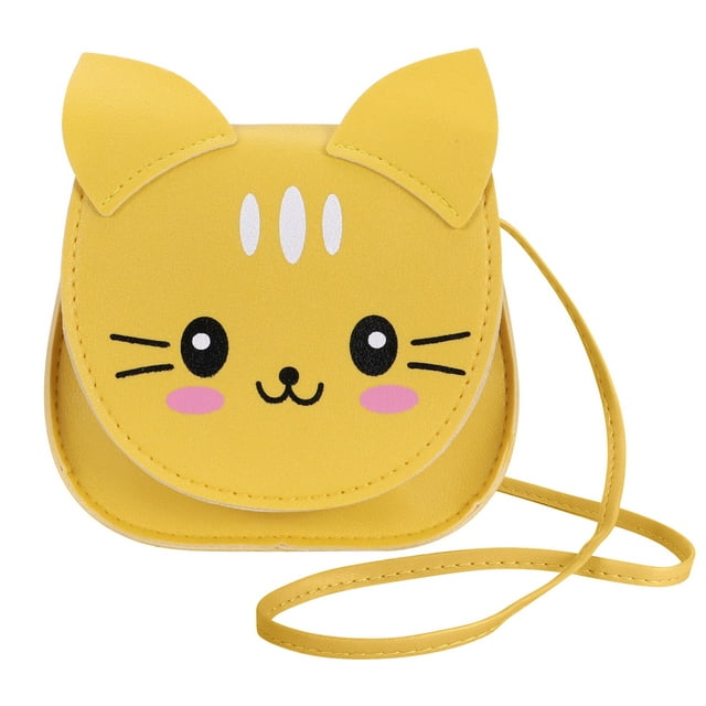 Phenas Little Girls Cute Cat Crossbody Bag Cute Fashion Cat Coin Purse ...