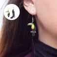 thumbnail image 2 of 2 Pairs Fashion Earrings Girl Ear Ring Bird Pattern Ear Drops Ear Accessory, 2 of 6