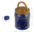 thumbnail image 2 of Pure Garden 10lb Fire Pit Glass Rocks, Cobalt Blue, 2 of 5