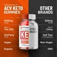 thumbnail image 6 of 2 Pack KetoFast4Me ACV Gummies Advanced, KetoFast 4 Me ACV Gummies Apple Cider Vinegar Keto Fast 4 Me ACV Gummies Keto Fast4Me Gummies Reviews Vitamin B12 Keto+acv, 1000mg 120 Gummies, 6 of 7