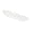 Transparent, variant on Cloud Pattern Ergonomic Keyboard Wrist Support For Computer Soft Silicone Pad And Keyboard Rest With Airflows Texture