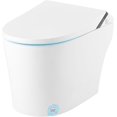 thumbnail image 5 of Acekid Bidet Toilet One Piece Tankless Smart Toilet Warm Water Sprayer Dryer Built-In Bidet Heated Seat Foot Sens, 5 of 7