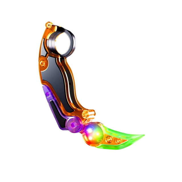 Cuchillo de Garra de juguete Strade Fareast Limited Plegable con Luz naranja