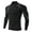 Black, variant on Fesfesfes Long Sleeve Shirt for Men Running Tight Training T-shirt Outdoor Sports Long Sleeve High-stretch Quick-drying Fitness Suit Blouse