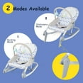 Costway 2in1 Automatic Baby Bouncer & Foldable Infant Rocking Seat w