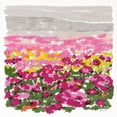 thumbnail image 2 of Stellar Design Studio 12x12 White Modern Wood Framed Museum Art Print Titled - Field of Flowers, 2 of 4