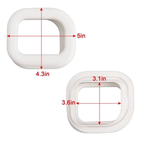 DA97-13431A Ice Chute Gasket for Samsung Refrigerator PS8762357 3973717