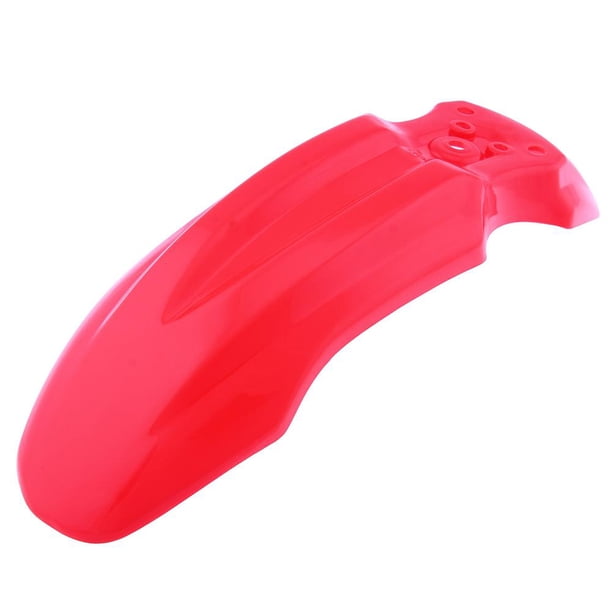 Barro Delantero De Motocicleta Guardabarros delantero de plástico para motocicleta Honda CRF50 Dirt Pit Bike (rojo)