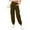 #Brown, variant on DPTALR Women's Baggy Cargo Jogger Pants with Drawstring and Pockets,Black,Size M