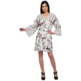thumbnail image 2 of Moomaya Peignoir Court en Coton Imprimé Léger pour Femmes, 2 of 6