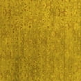 thumbnail image 1 of Ahgly Company Indoor Square Abstract Yellow Contemporary Area Rugs, 7' Square, 1 of 4