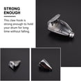 thumbnail image 6 of IDEANATEGRATE 2Pcs Drum Accessory Claw Hook For Percussion Mounting 1.69X1.02X1.02 Inch, 6 of 8