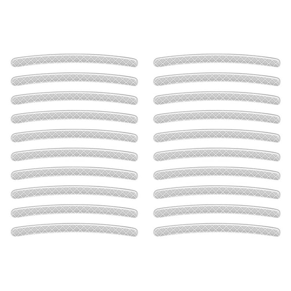 RuiJiao Car Tire Stickers and Decals Wheel Reflective Stickers Motorcycle Decals Reflector, Decals Decoration Rims Night Safety Warning Car Stickers for Bicycle,Jeep,Vehicles