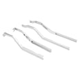 thumbnail image 3 of Rails de Châssis RC, Conception de Centre de Gravité Bas Alliage d'Aluminium de Faisceau de Châssis de Voiture RC Haute Résistance pour SCX6 1/6 RC Voiture Argent, 3 of 8