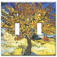 thumbnail image 4 of Art Plates - Van Gogh: Mulberry Tree Switch Plate - Double Toggle, 4 of 4