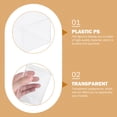 thumbnail image 4 of KAKOWELY 5pcs Transparent Model Display Box Practical Figurine Model Display Container,3.74X"X2.56"X2.17", 4 of 4