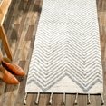 thumbnail image 5 of Moroccan Washable Cotton Bath Rug Grey, Hunter, 5 of 11