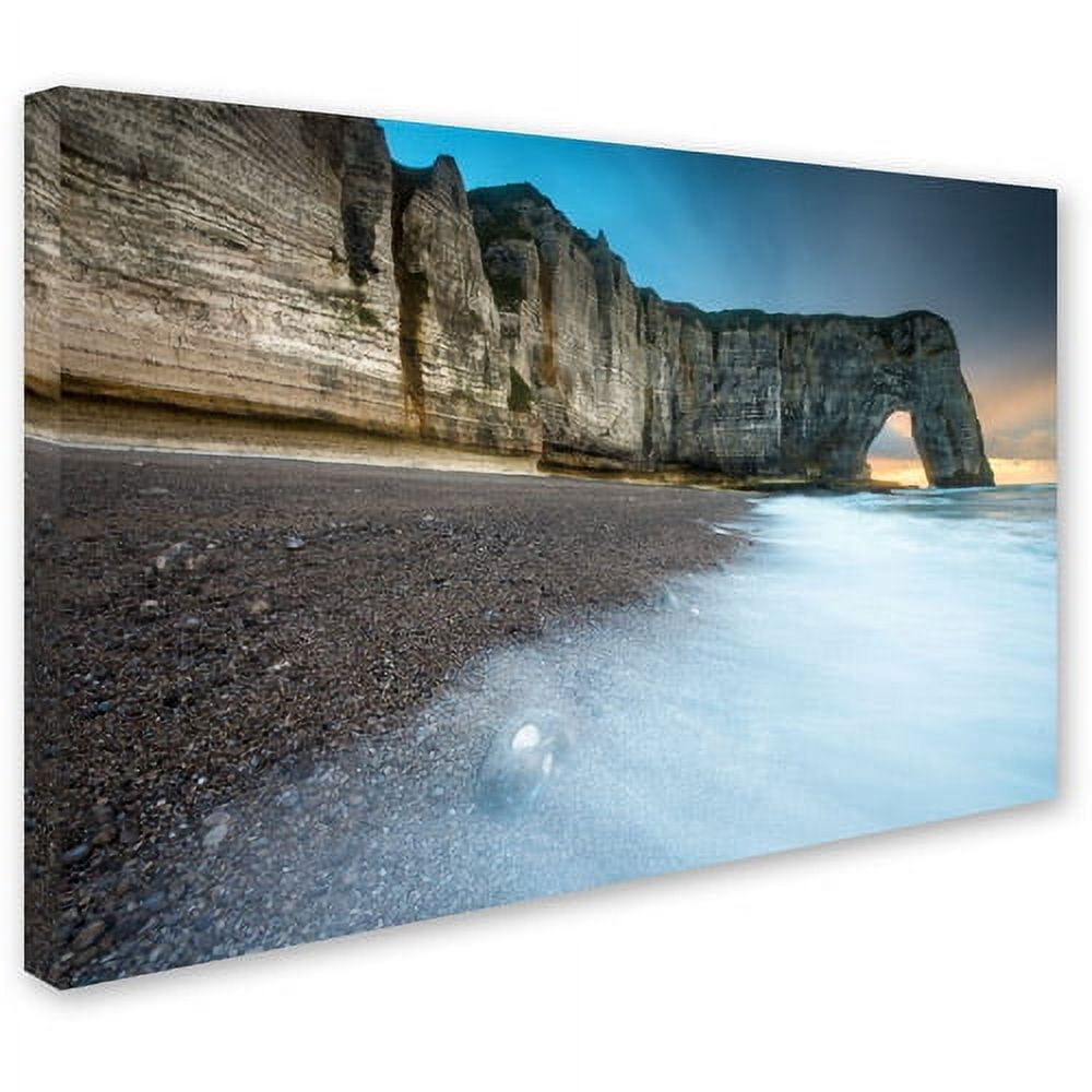 Trademark Fine Art "Gate to the Ocean" Canvas Art by Mathieu Rivrin