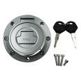 thumbnail image 1 of koolsoo Motorcycle Fuel Gas Tank Cap Cover, Replace Aluminum Alloy with Keys for, 1 of 9