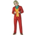 thumbnail image 4 of Leg Avenue Men's Deviant Clown Halloween Costume, Red, Large, 4 of 5